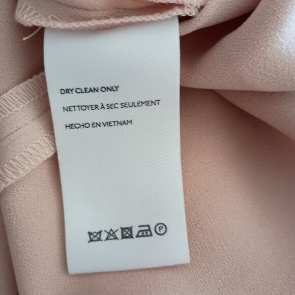 BHLDN Anthropologie Pale Pink Gown Prom Formal Wedding Size 8 - Picture 15 of 16